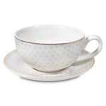 Théière solo en porcelaine fleur de vie