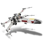 Lego star wars75301 le x-wing fighter de luke skywalker jeu de combat avec la princesse leia et la figurine de droide r2-d2