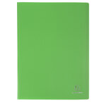 Protège-documents En Polypropylène 5/10e Opak Pochettes Cristal 40 Vues - A4 - Vert Clair - X 20 - Exacompta