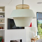 Abat-jour intérieur carolina beige coton d40cm