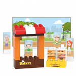 BIOBUDDI-Boulangerie-Ecologique, durable et éthique-Jeu de construction-Fabriqué aux Pays-Bas