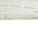 Tapis ethnique laine Enkang ivoire - 70 x 200 cm