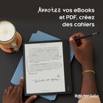 Liseuse Tactile - KOBO - Elipsa - 10,3 - Stockage 32 Go - Noir + Etui SleepCover et Stylet
