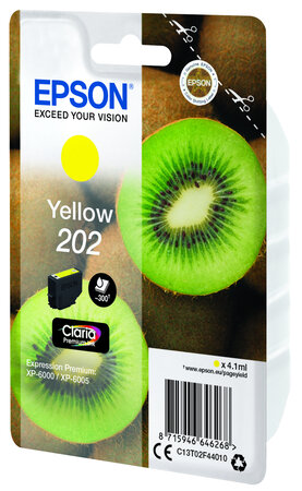 Epson 202 yellow ink cartridge sec 202 yellow ink cartridge sec