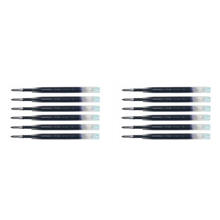 Recharge pour bille mr brfn-10 pointe moyenne bleu x 12 pilot
