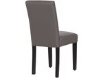 Lot de 2 chaises "Luna" - Gris