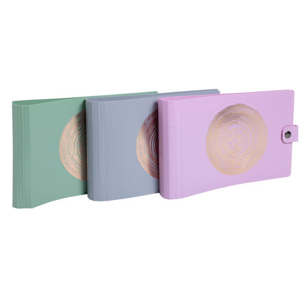 Classeur Pour Fiches Bristol 2 Anneaux 30mm Pp Recyclé Ellipse - X 10 - Exacompta