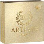 Artemis the great greek mythology 3 once silver monnaie 3000 francs cameroon 2023