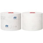 Papier toilette double épaisseur tork premium - carton 27 rouleaux 100 m