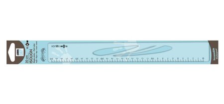 Règle plate Incassable ISOLIGN 50 cm WONDAY