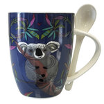 Mug avec cuillère koala par michelle allen