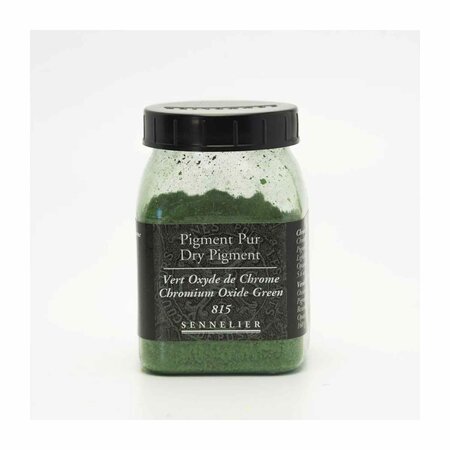 Pigment pour création de peinture - pot 160 g - Vert oxyde de chrome