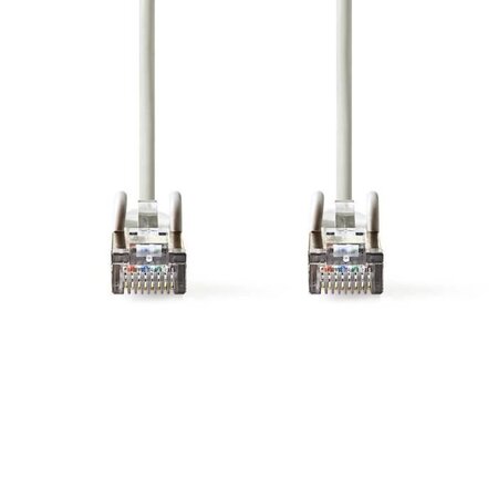 Cable Réseau Cat 5e SF-UTP | RJ45 Male - RJ45 Male | 5,0 m | Gris     ALPEXE-966