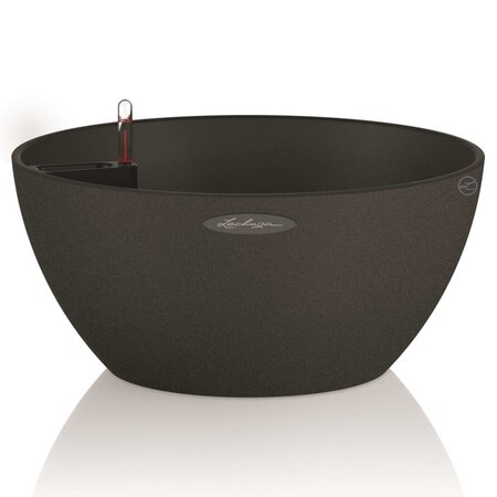 LECHUZA Jardinière CUBETO Color 30 ALL-IN-ONE Noir graphite 13832