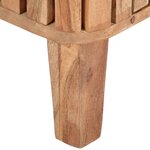 vidaXL Buffet 60 x 35 x 73 cm Bois d'acacia massif