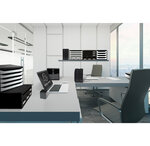 Porte-revues Mag-cube Ecoblack - Noir - X 6 - Exacompta