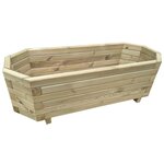 vidaXL Lit surélevé de jardin 100x40x31 cm Bois de pin imprégné