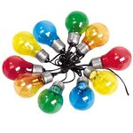Guirlande lumineuse de jardin FANTASY transparent verre 7.50m