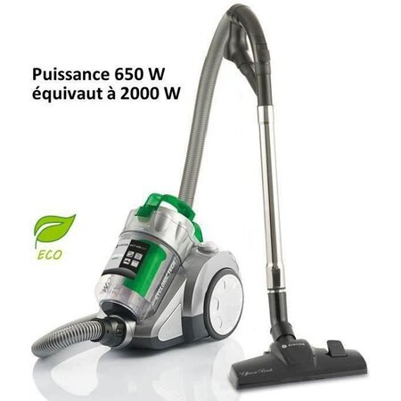 Aspirateur traineau cyclone SINGER - Sans sac - Eco-classe A