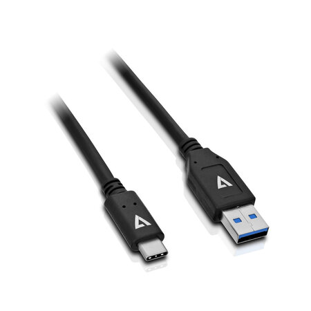 V7 usb2.0 a à usb-c  1m - noir