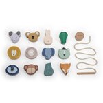 Perles en Bois Animaux 1er age