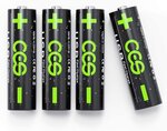 Ovegna M502 : Piles AA légères, en Lithium-ION (Non NiMH, Non alcalines), 2775 mWh,750 mAh, Rechargeables par entrée USB, en 90 Minutes, 1000 Fois, indicateur de Charge, pour Vos Besoins Quotidiens