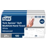 Papier essuie-mains pliage enchevêtrés tork xpress h2 - carton de 3780