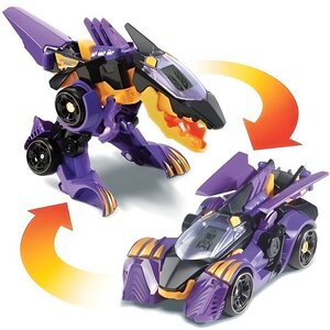 Vtech - switch & go dinos - brutor  super spinosaure (voiture de course)