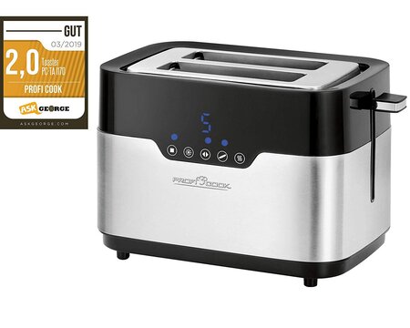 Grille-pain Sensor Touch PC-TA 1170 inox PROFICOOK
