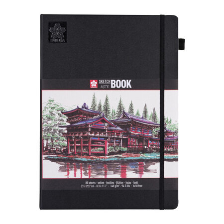 Carnet croquis 21 x 29 7 cm 140g 80 feuilles sketch book sakura