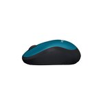 Logitech souris sans fil optique - m185 bleu