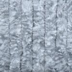 vidaXL Moustiquaire Blanc et gris 100x220 cm Chenille