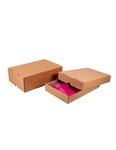 (lot  25 fonds+couvercles) caisse télescopique 500 x 330 x 95/170mm