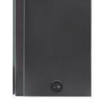 vidaXL Armoire de salle de bain à miroir LED gris 80x12x68 cm