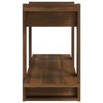 vidaXL Bibliothèque Chêne marron 100x30x51 cm Bois d'ingénierie