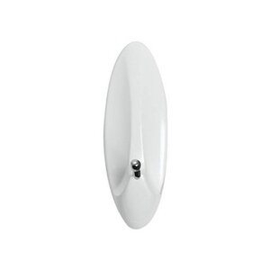 Blister de 2 crochets avec pointe en métal, blanc, taille: m command