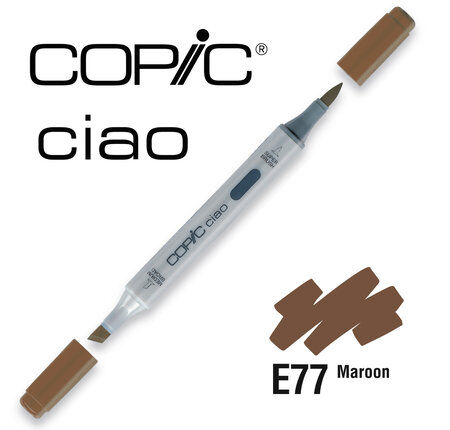 Marqueur à l'alcool Copic Ciao E77 Maroon