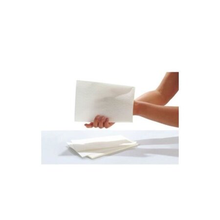 Gants de toilette SENI Care - Avec film pour le nettoyage et les soins - Lots de 50