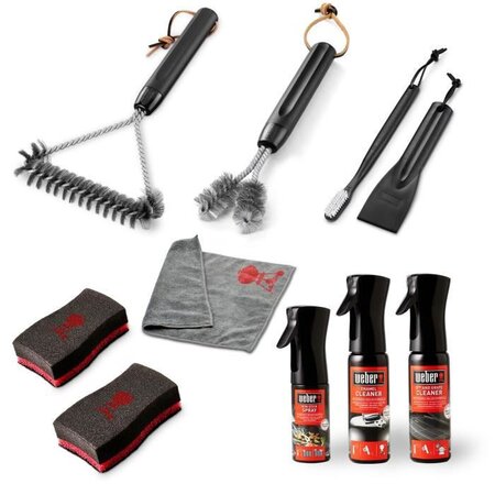 WEBER Kit de nettoyage barbecue gaz émaillé