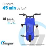 BEEPER RDT100-B7 Driftrike électrique enfant 12V 100W 7Ah Bleu