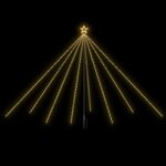 vidaXL Lumières d'arbre de Noël Intérieur/Extérieur 576 LED 3 6 m