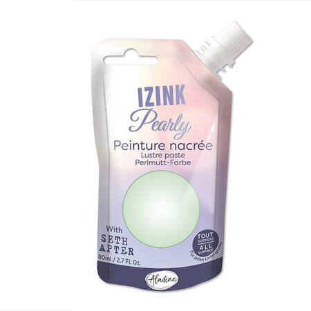Peinture nacrée - Vert d'eau - 80 ml