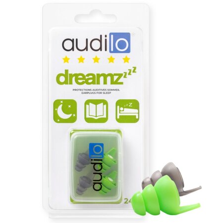 Bouchons d'oreilles pour dormir audilo dreamz 24db  sommeil  voyages...