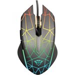 Souris filaire gamer trust gxt170 heron rgb (noir)