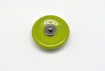 Bouton céramique seul Vert