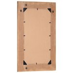 Vidaxl miroir mural bois de récupération massif 60 x 90 cm
