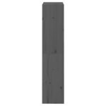 vidaXL Bibliothèque/Séparateur de pièce Gris 60x30x135 5 cm Pin solide