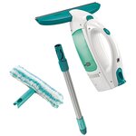 Leifheit aspirateur à vitre dry&clean  poignée  balai d'essuyage 51003