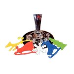 Plastique Fou Assortiment de couleurs 30 feuilles