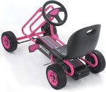 Voiture à Pédales Rose Lightning